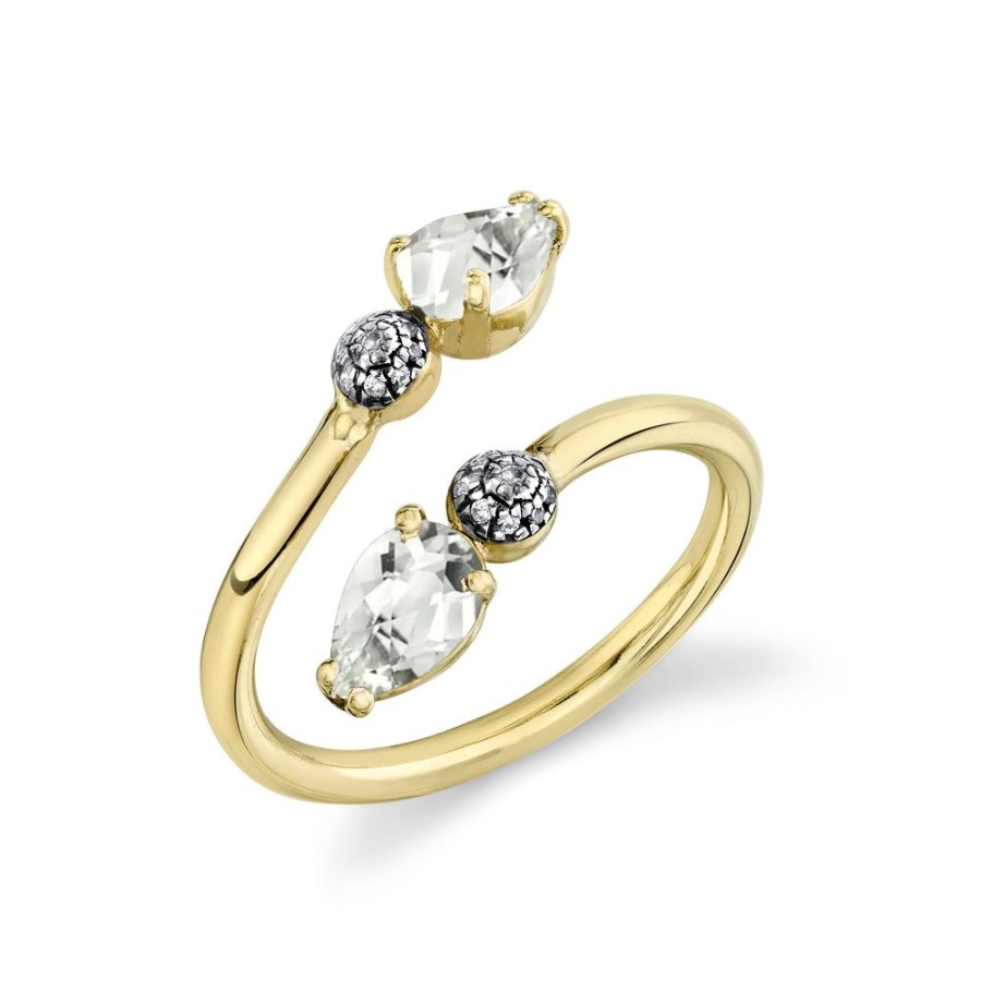 Bridal Sarah Hendler Statement | Twisted Pear Ring