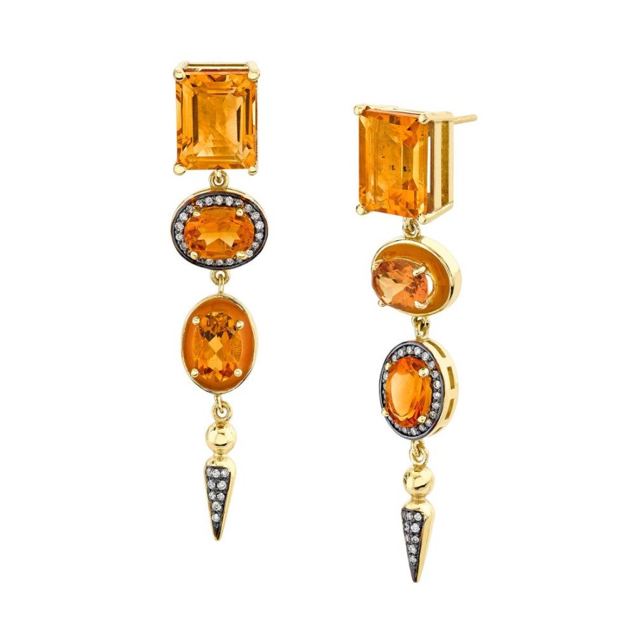 Fine Sarah Hendler Statement | Shirley Spear Cocktail Earrings