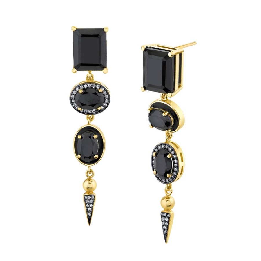 Fine Sarah Hendler Statement | Shirley Spear Cocktail Earrings