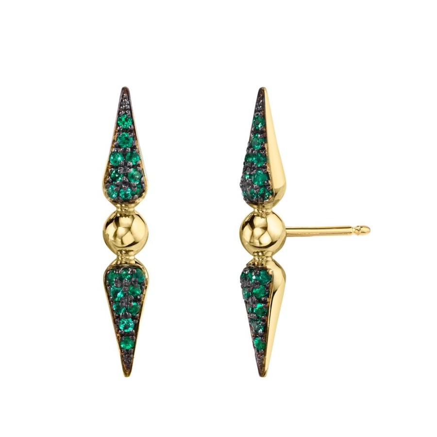 Fine Sarah Hendler Signature | Shirley Pave Spear Studs