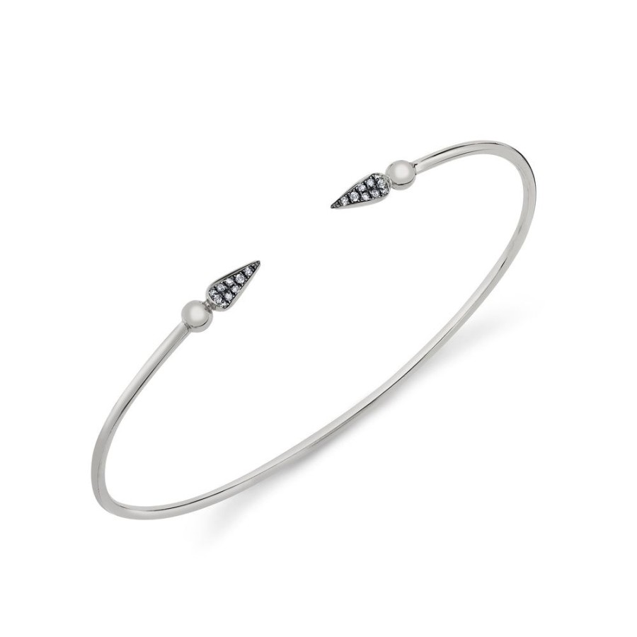 Bridal Sarah Hendler Bangles | Pave Spear Shirley Bangle - Diamond