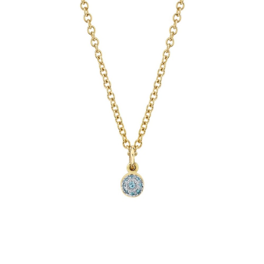 Fine Sarah Hendler Pendants | Pave Ball Necklace