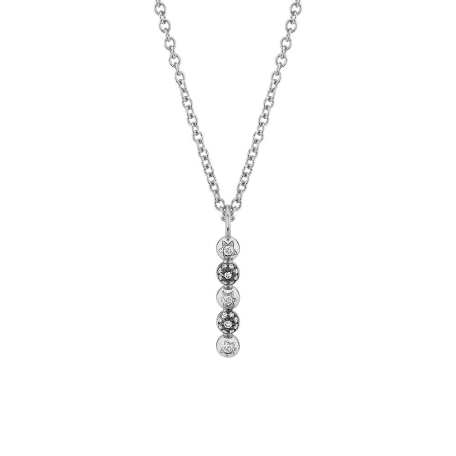 Fine Sarah Hendler Pendants | Mini 5 Point Pendant Necklace - Diamond