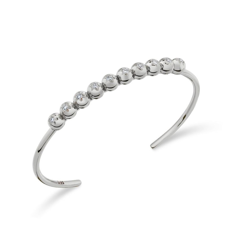 Fine Sarah Hendler Cuffs | Starburst 10 Point Cuff - Diamond