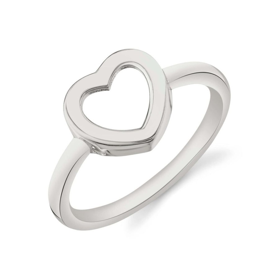 Estate Sarah Hendler Rings | Mini Open Heart Ring