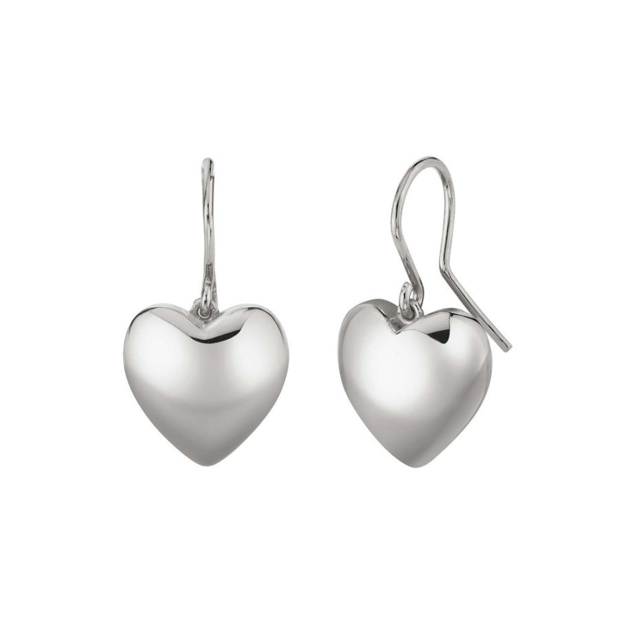 Estate Sarah Hendler Earrings | Small Heart Earrings