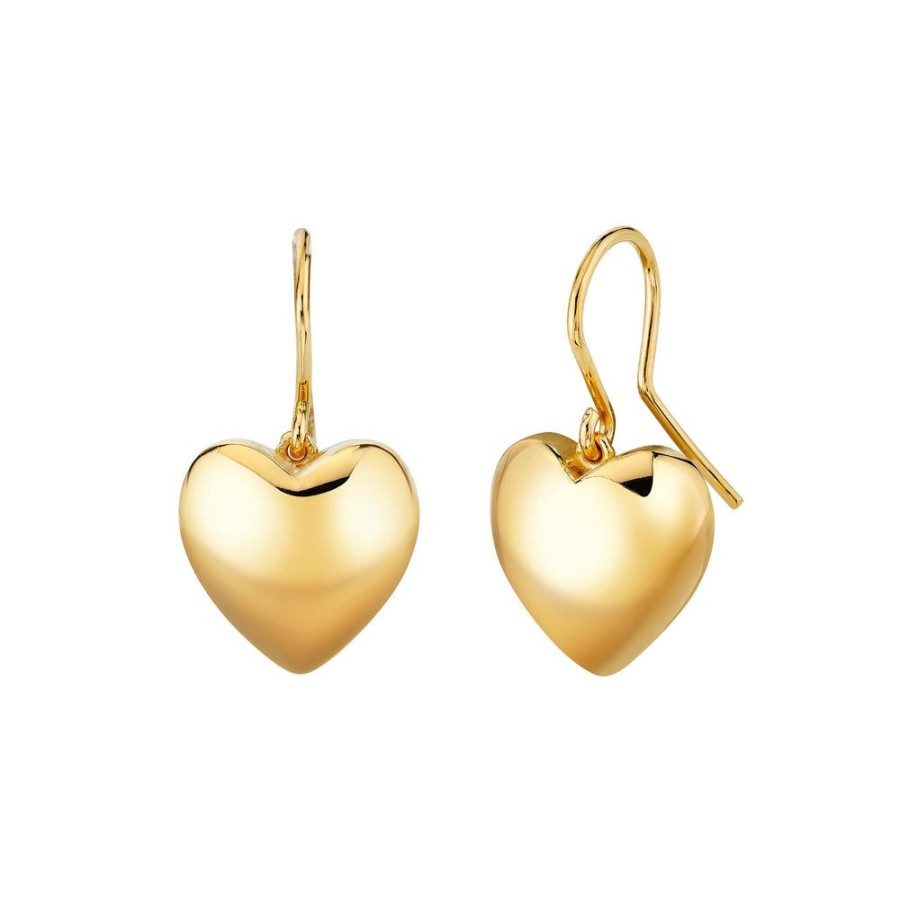 Estate Sarah Hendler Earrings | Small Heart Earrings