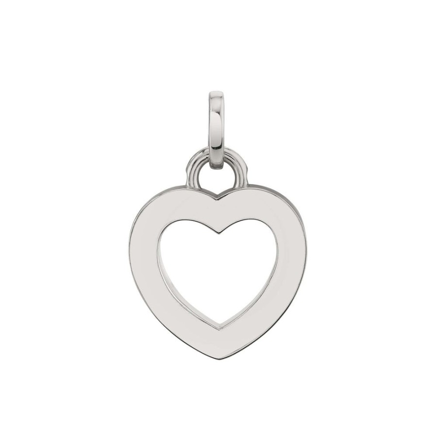 Estate Sarah Hendler Charms | Open Heart Charm With Charm Clip