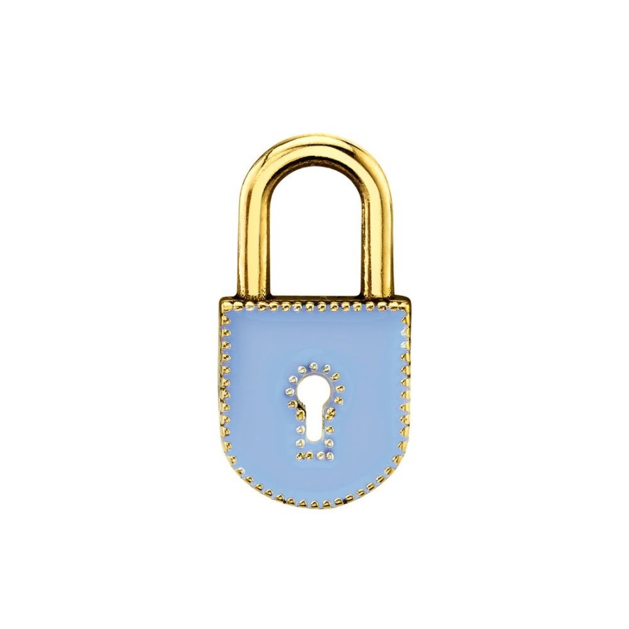 Bridal Sarah Hendler Charms | Large Enamel Lock Charm