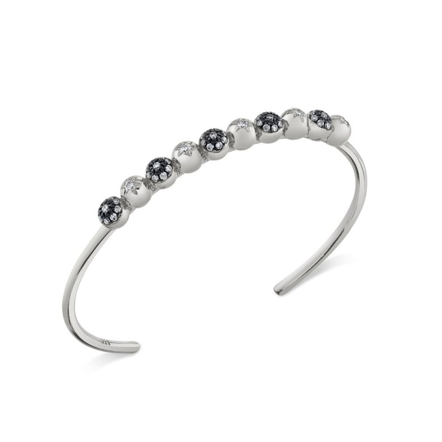 Fine Sarah Hendler Cuffs | 10 Point Cuff - Diamond