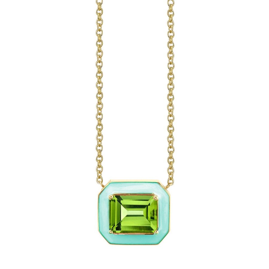 Fine Sarah Hendler Pendants | Enamel Frame Pendant