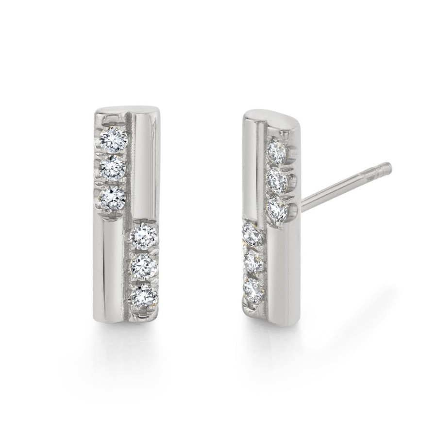 Fine Sarah Hendler Signature | Crossroad Bar Studs