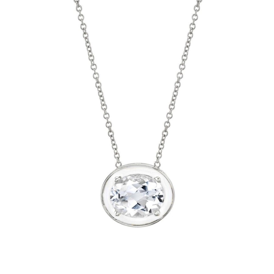 Bridal Sarah Hendler Pendants | Enamel Halo Pendant