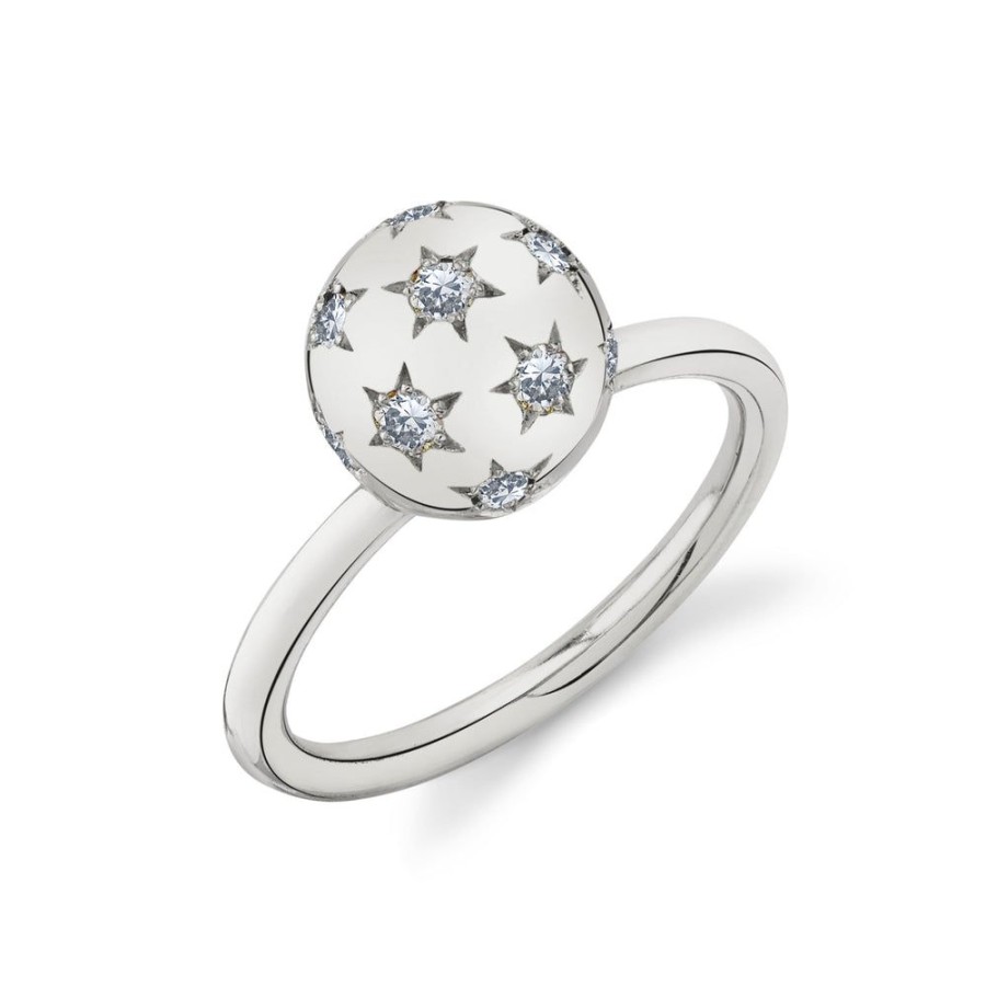 Fine Sarah Hendler Statement | Mini Ethel Ring - Diamond