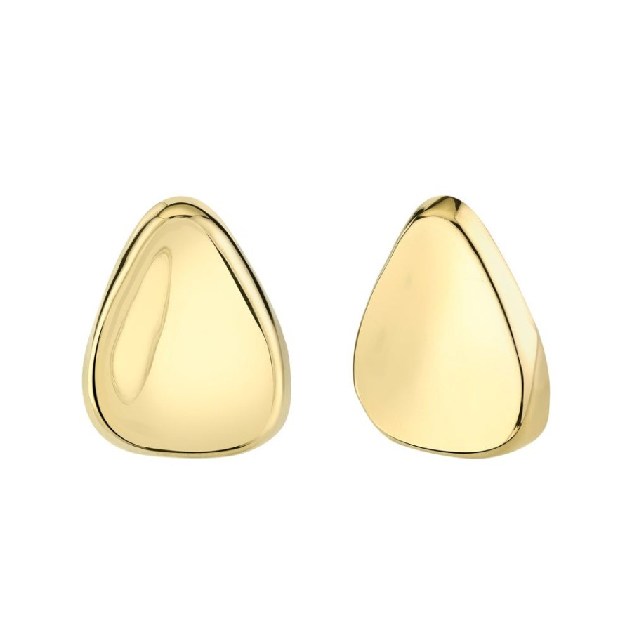 Estate Sarah Hendler Earrings | Triangle Earrings Sterling Silver