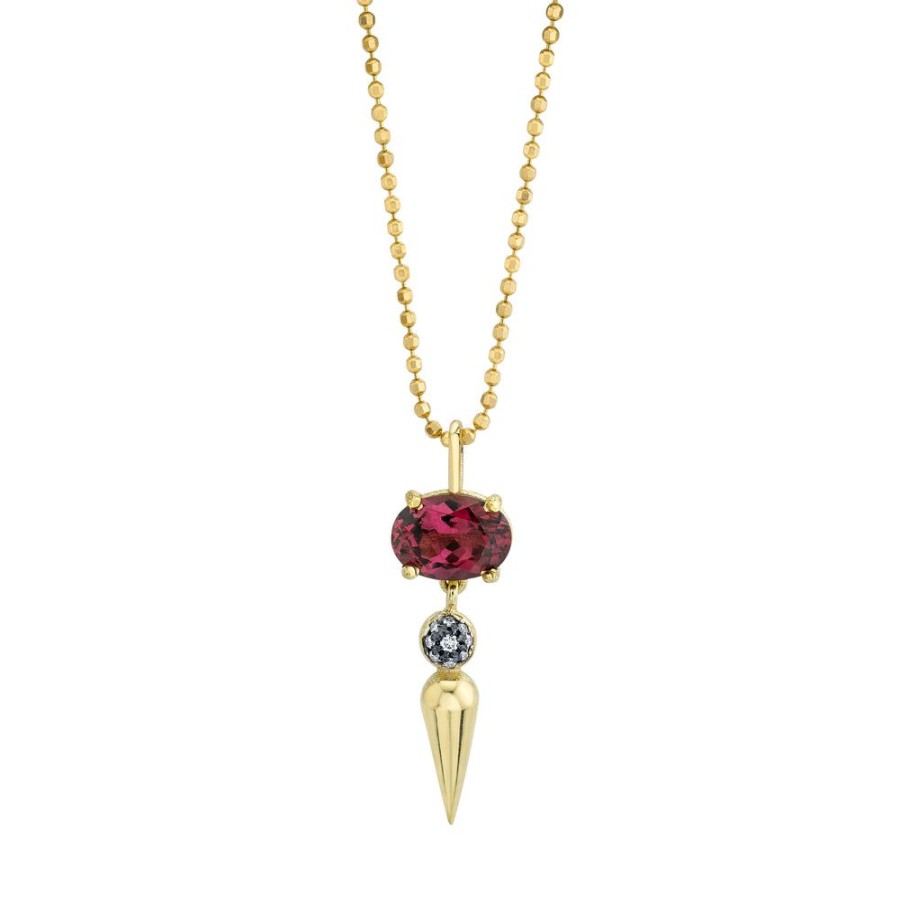 Fine Sarah Hendler Pendants | Pave Center Spear Pendant