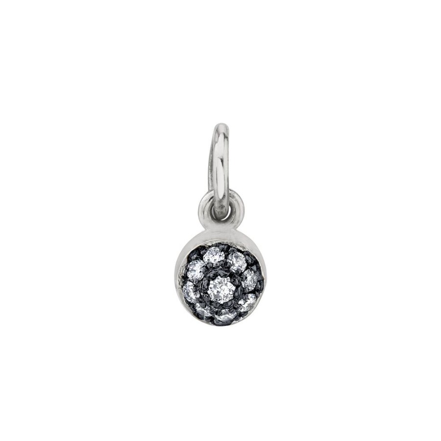 Fine Sarah Hendler Charms | Pave Ball Charm - Diamond