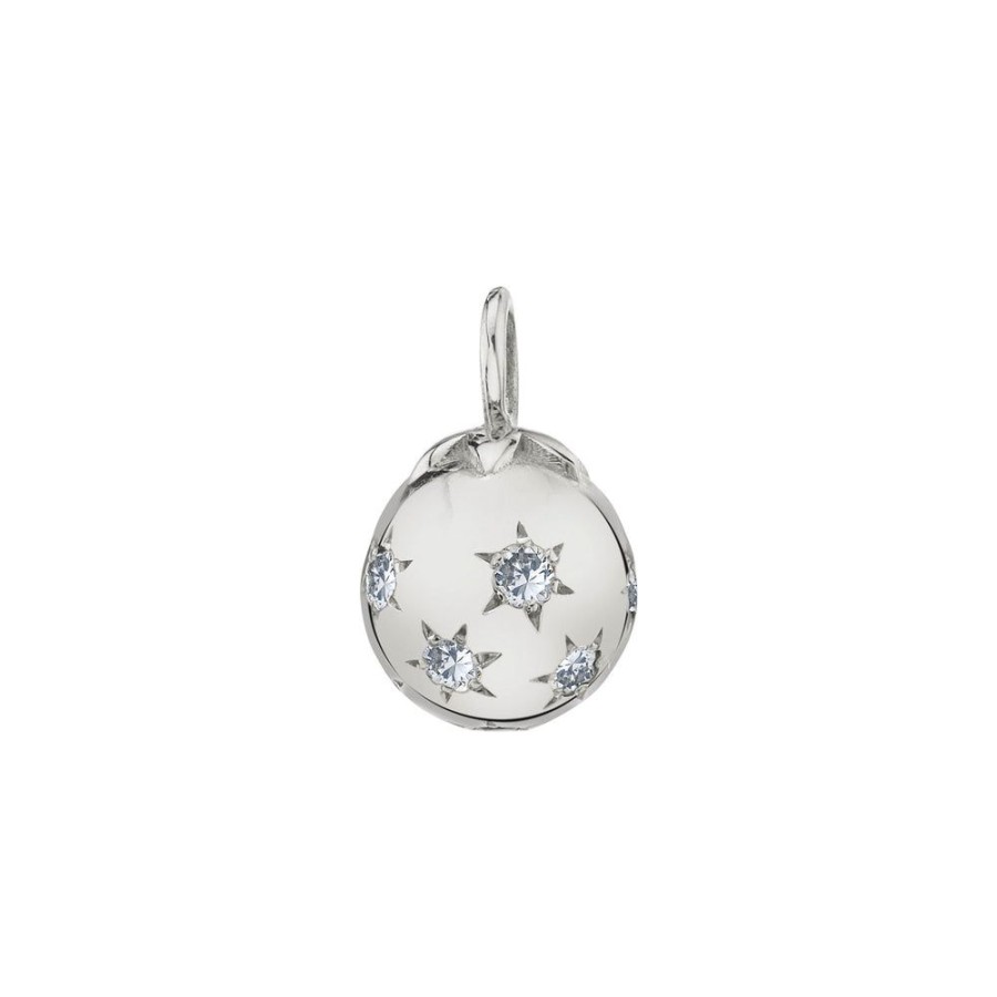 Fine Sarah Hendler Charms | Mini Ethel Ball Charm - Diamond