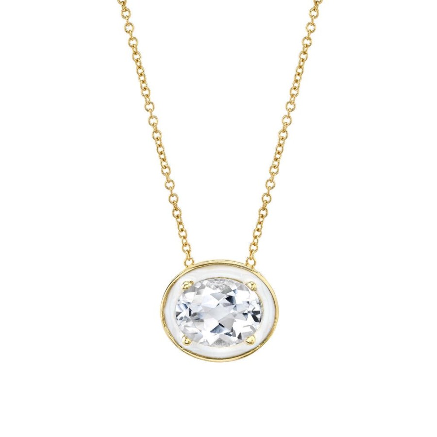 Fine Sarah Hendler Pendants | Enamel Halo Pendant