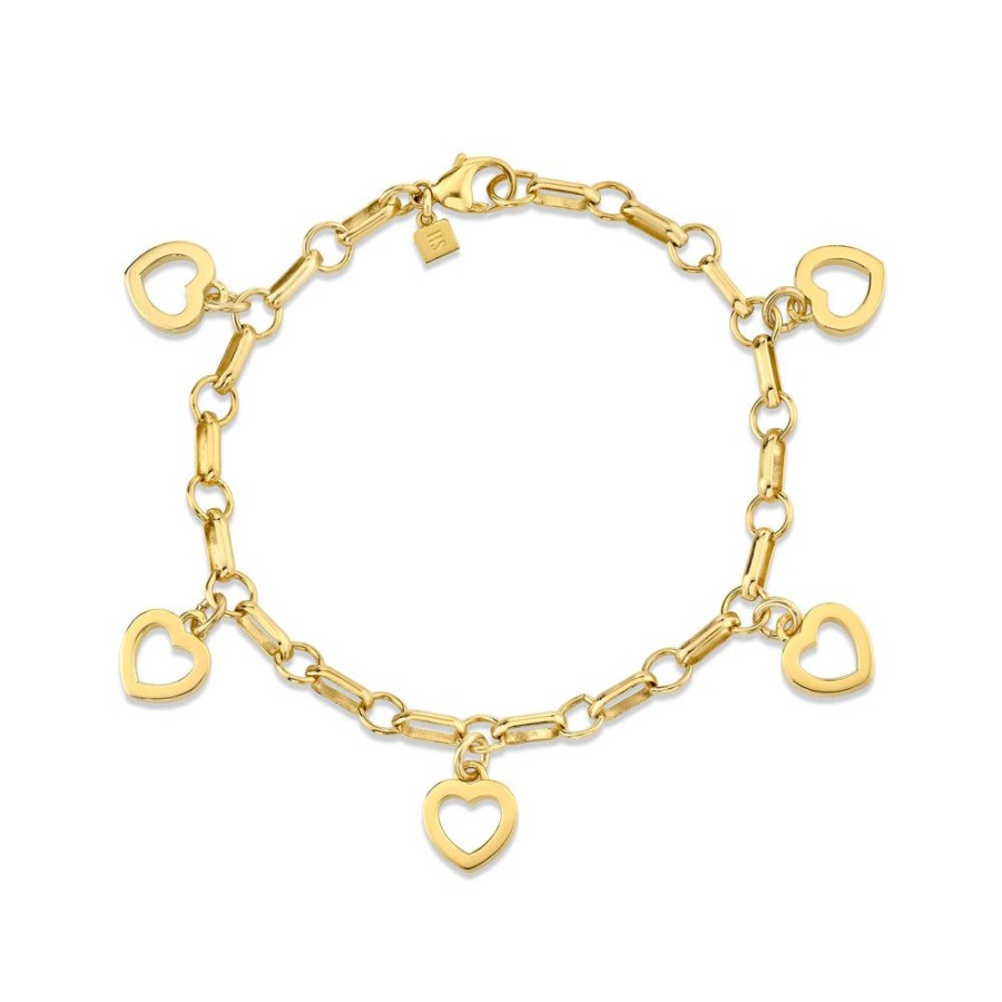 Estate Sarah Hendler Bracelets | 5 Point Heart Bracelet